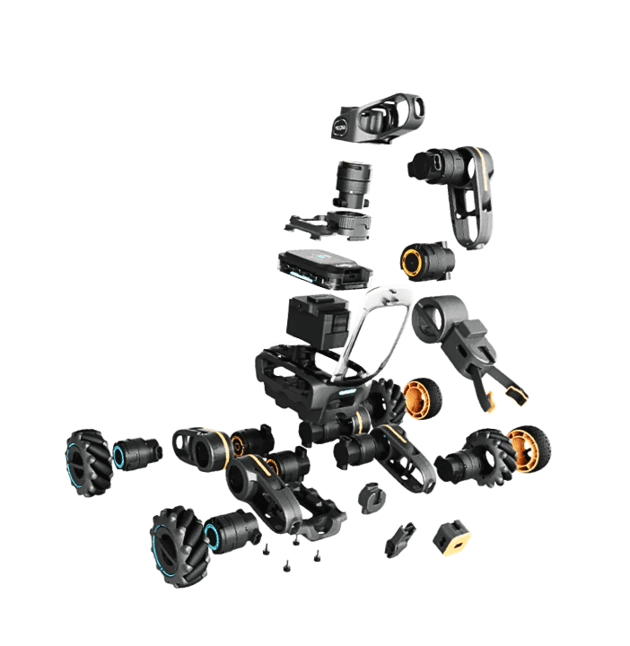 Il design modulare offre agli studenti un modo semplice e molto coinvolgente di sperimentare l’IA e la robotica multifunzionale!