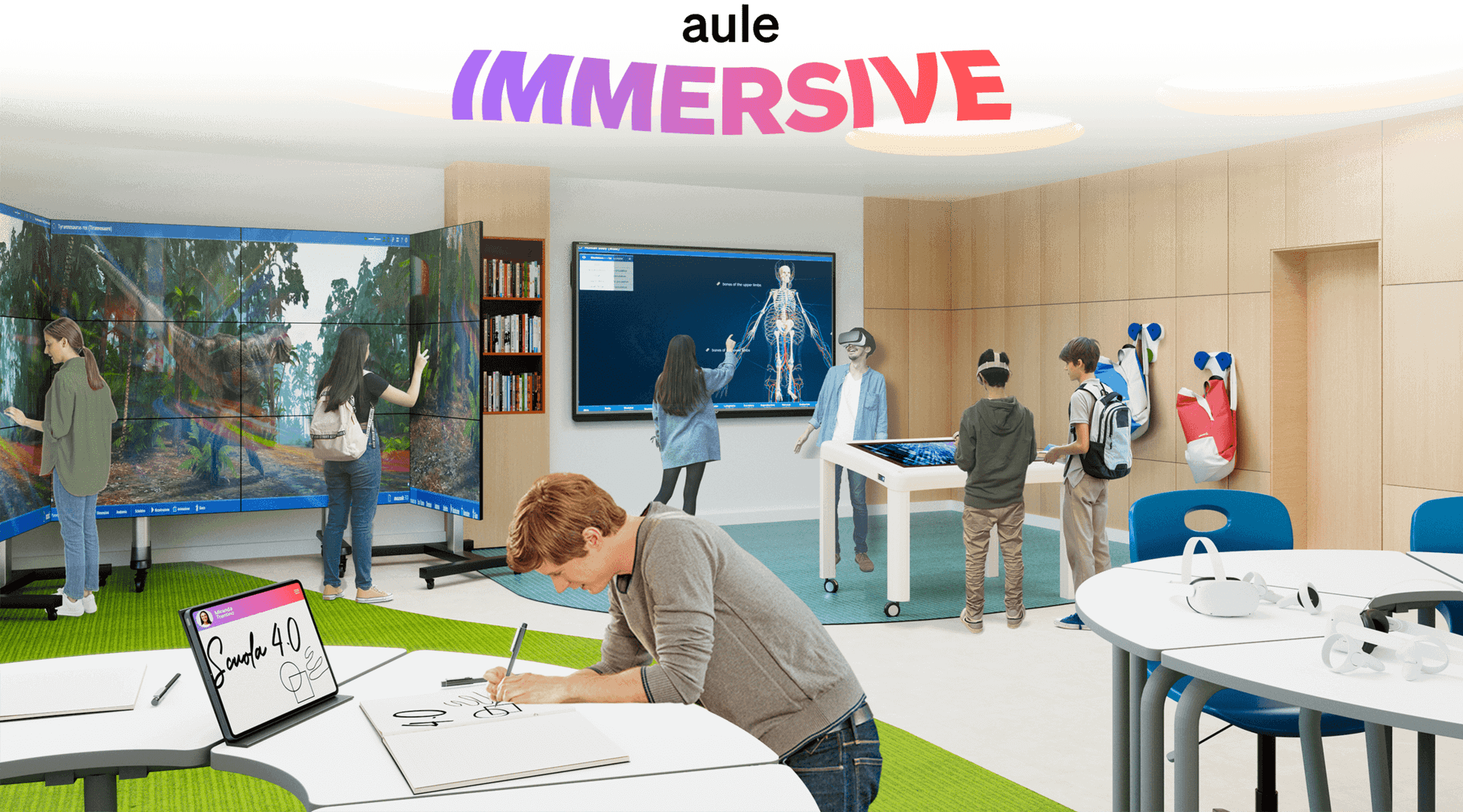 La scuola del futuro è digitale, interattiva & immersiva!